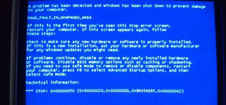 Windows7旗艦版系統開機出現藍屏代碼0x00000050怎么處理？