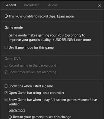 Win10 20H2系統下游戲模式打不開怎么處理？