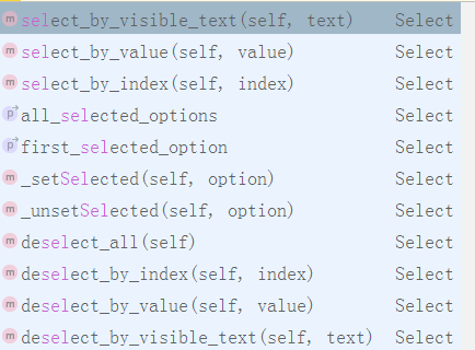 基于selenium及python實現下拉選項定位select