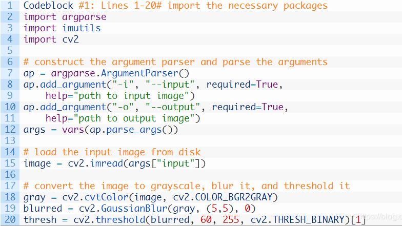 淺談Python 命令行參數argparse寫入圖片路徑操作