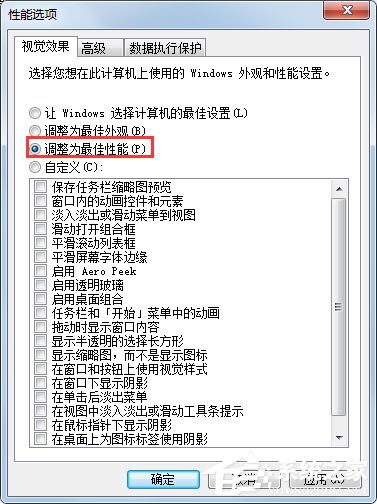 Windows7如何設置系統性能優化？Windows7優化設置方法介紹