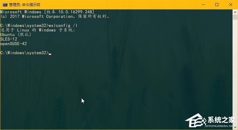 Windows10如何在WSL中設置默認的Linux發行版？