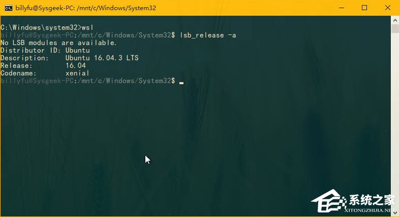 Windows10如何在WSL中設置默認的Linux發行版？