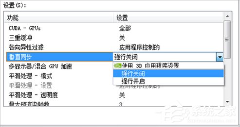 Win7電腦垂直同步怎么關？