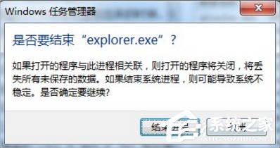 Win7系統U盤無法停止通用卷怎么辦？