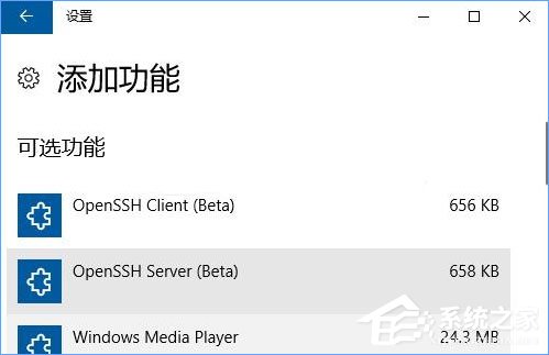 Win10內置的OpenSSH怎么安裝？