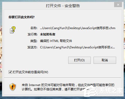 Win8系統chm文件打不開怎么辦？