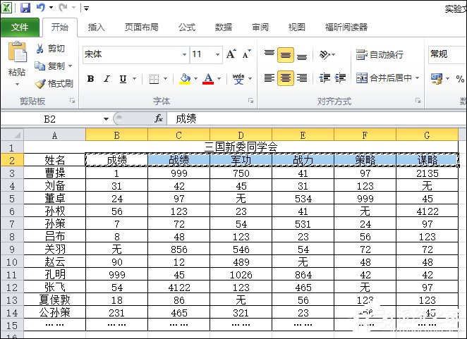 Excel怎么調換行和列？電子表格列換行的方法