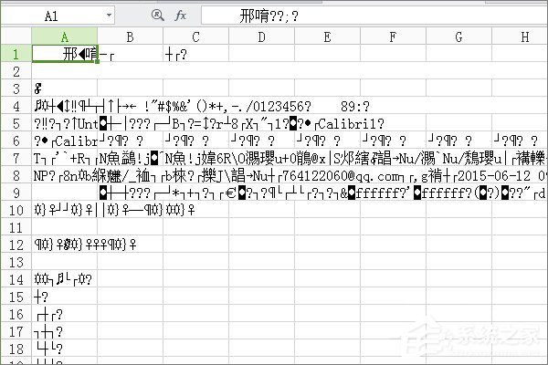 excel打開xls格式亂碼怎么辦？excel表格亂碼的修復方法