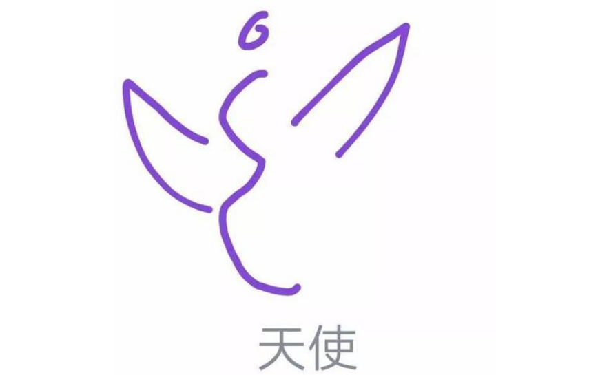 QQ畫圖紅包怎么畫天使 QQ畫圖紅包天使畫法一覽