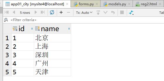Python Django form 組件動態從數據庫取choices數據實例