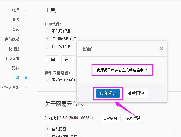 網易云音樂http代理怎么替換為IE代理？替換為IE代詳細步驟解析