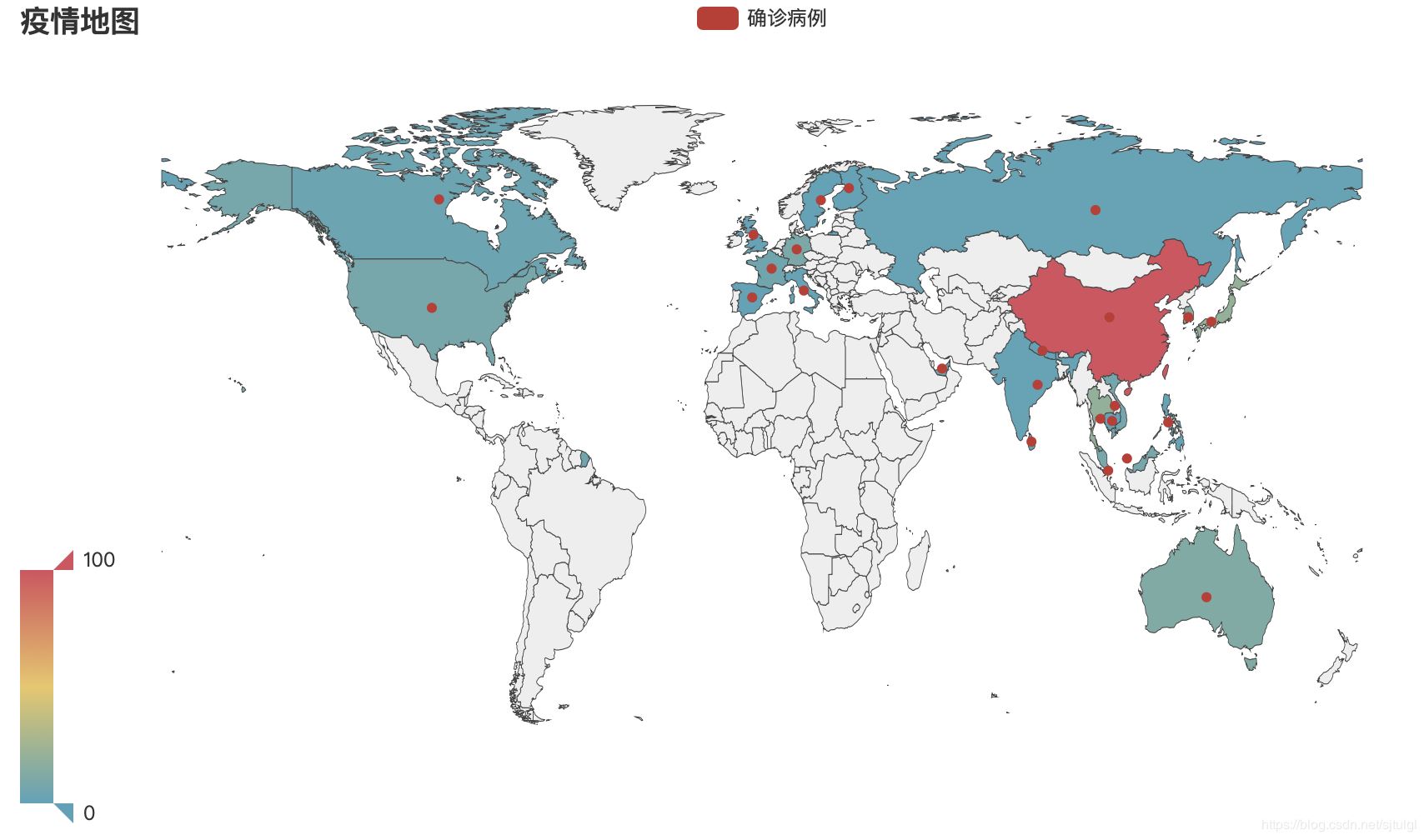 python使用pyecharts庫畫地圖數據可視化的實現