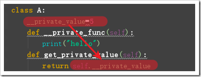 Python面向對象程序設計之私有變量，私有方法原理與用法分析
