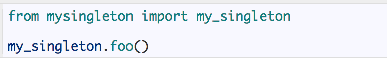 Python單例模式的四種創建方式實例解析