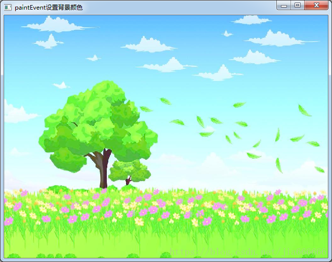 python GUI庫圖形界面開發之PyQt5窗口背景與不規則窗口實例