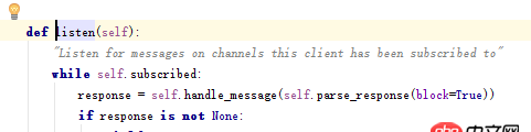 flask - Python使用redis發布訂閱時，監聽頻道時出現的問題？【一句話描述不清楚，請各位細看內容】