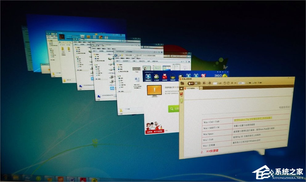 Win7系統徽標常用快捷鍵有哪些？