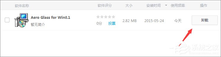 Win8系統怎么卸載Aero glass？