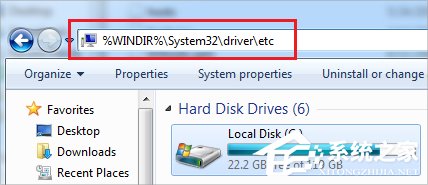 Windows7電腦hosts文件在哪？