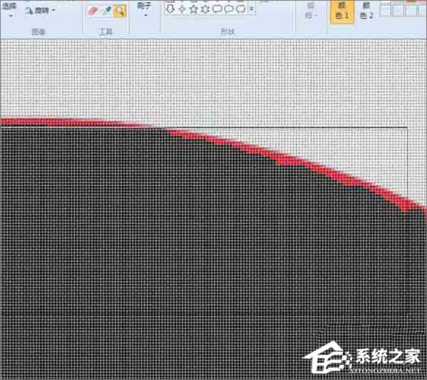 Windows系統自帶的畫圖工具如何填充顏色？