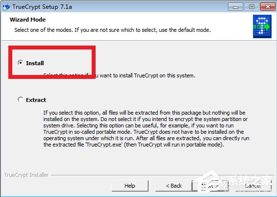 Win7系統TrueCrypt安裝及其使用教程