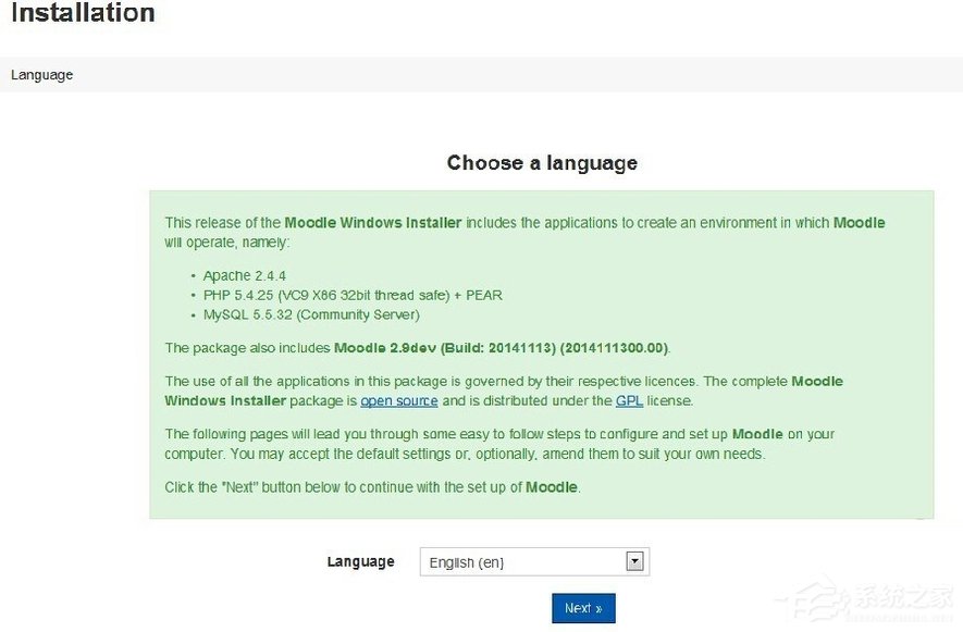 在Win7系統環境下如何安裝Moodle平臺？