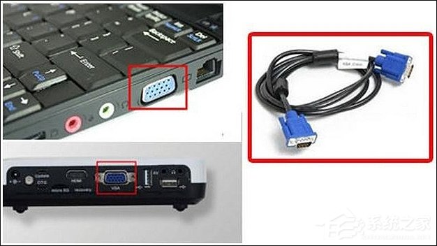 Win7電腦如何連接投影儀？投影儀連接電腦用什么線連接？
