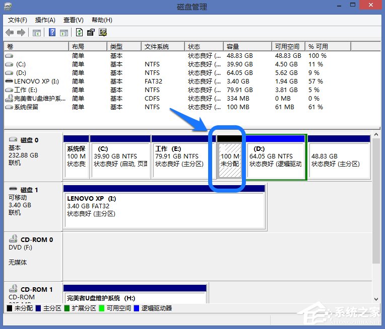Win8系統怎么進行磁盤管理？