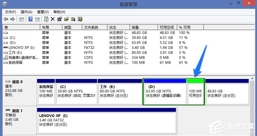 Win8系統怎么進行磁盤管理？