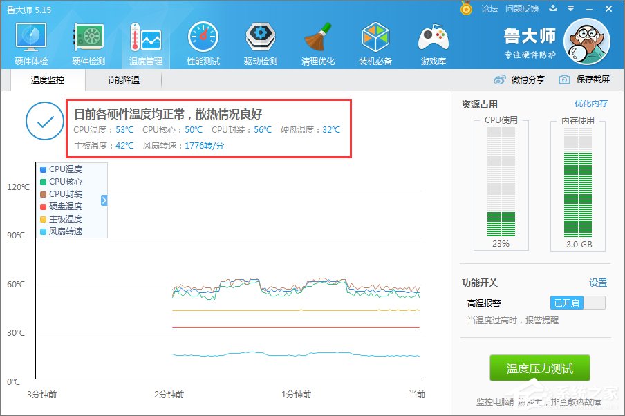 Win10系統怎么看cpu溫度？Win10系統查看cpu溫度的方法