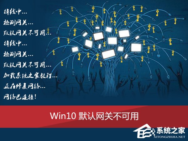 Win10網絡診斷后提示“默認網關不可用”的問題怎么解決？