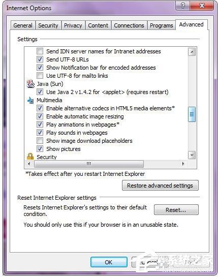 Win7網頁圖片打不開怎么辦？