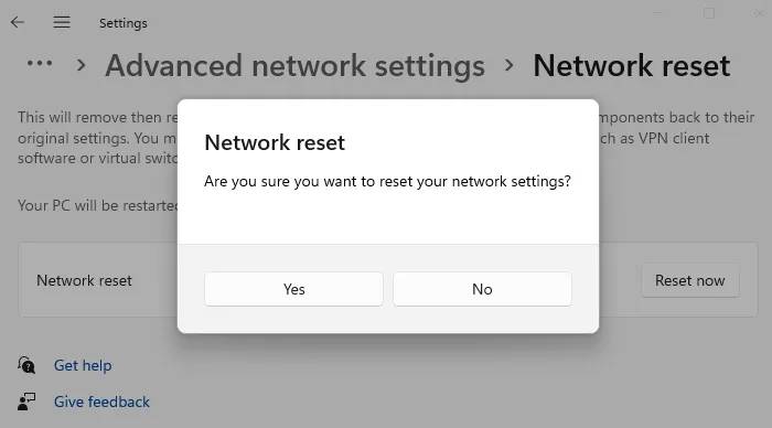 Win11怎么重置網絡適配器？網絡重置功能重置網絡適配器方法