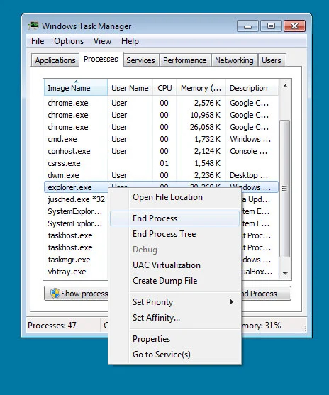 Win10系統怎么重新啟動Explorer.exe(Windows資源管理器)？