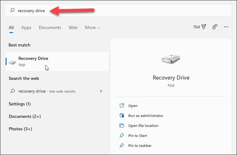 如何創建Windows11 USB恢復驅動器？Windows11 USB恢復驅動器創建教程(附詳細步驟)