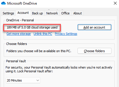 怎么在Windows11/10中檢查OneDrive存儲空間使用情況？