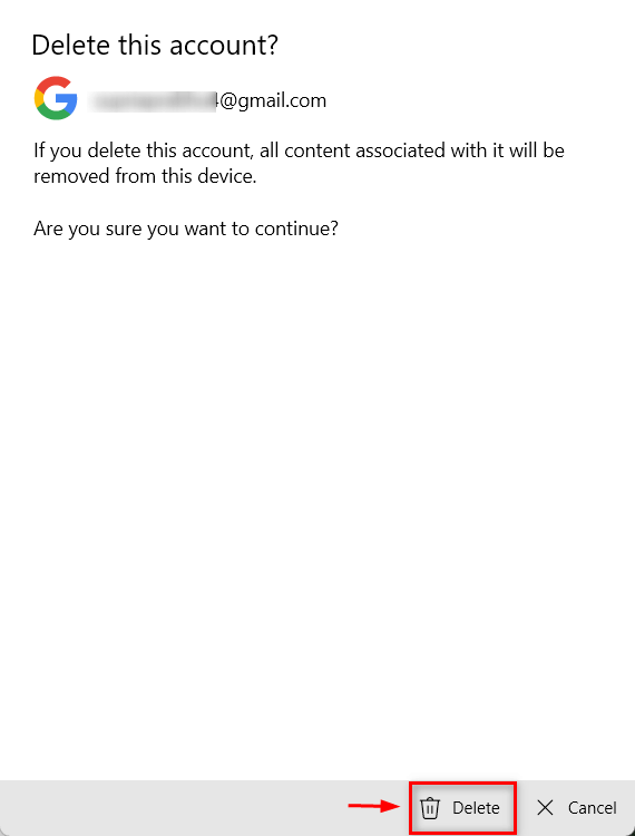 Win11如何刪除/注銷用戶的郵件帳戶？