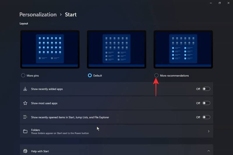如何在Windows11開始菜單中固定更多應用？