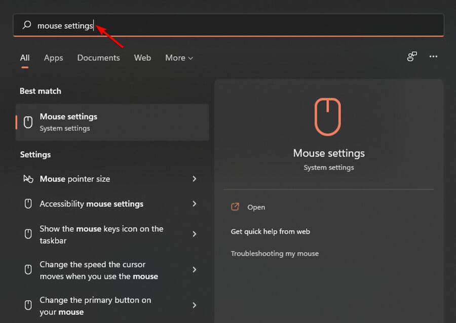 如何在Windows 11中將光標更改為暗模式？