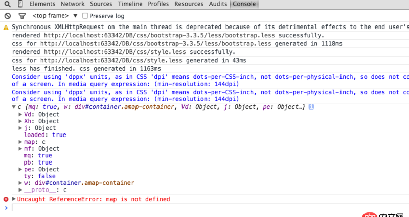 angular.js - angularjs中添加高德地圖API，地圖顯示不正常，控制臺報錯，何解？
