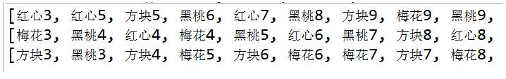 java簡單實現斗地主發牌功能