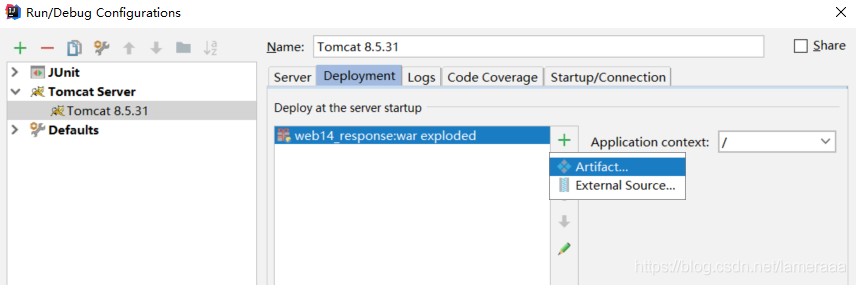 Java web中 war exploded 的解決方案