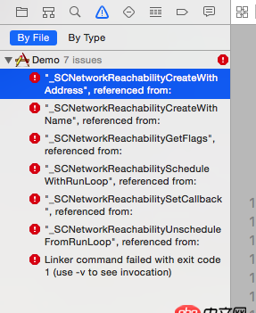 objective-c - 做一個百度地圖定位的demo，結果出錯好多。