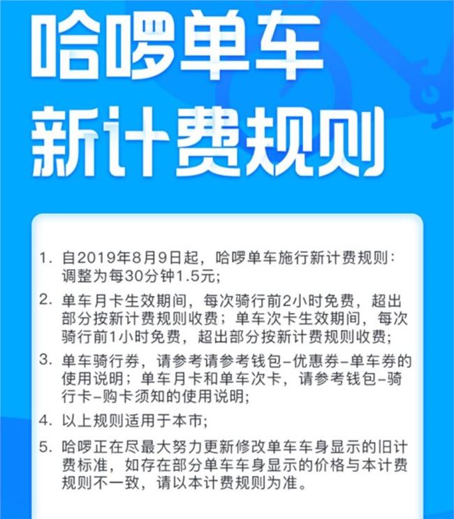 廣州哈羅單車為什么漲價？漲價后怎么收費？