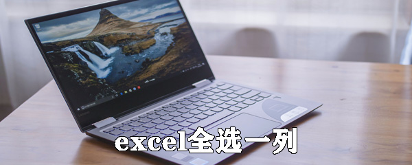 excel怎么全選一列數據 全選一列數據操作流程分享