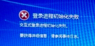 win7_win7系統登陸進程初始化失敗解決方法