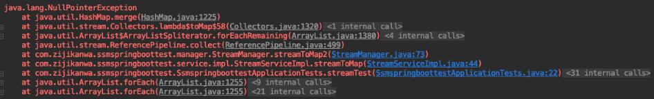 Java lambda list轉換map時,把多個參數拼接作為key操作