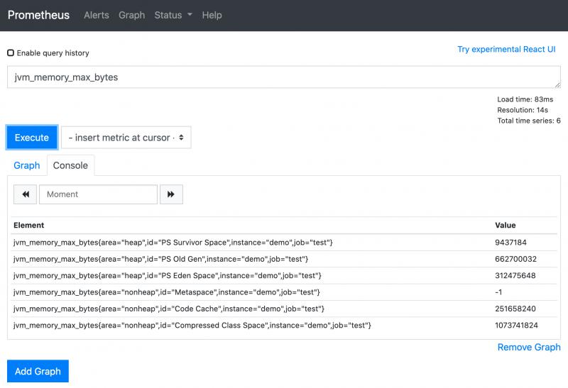 Java 用Prometheus搭建實時監控系統過程詳解