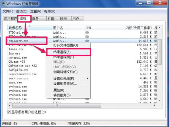 win7系統中回收站無法清空具體解決方法介紹